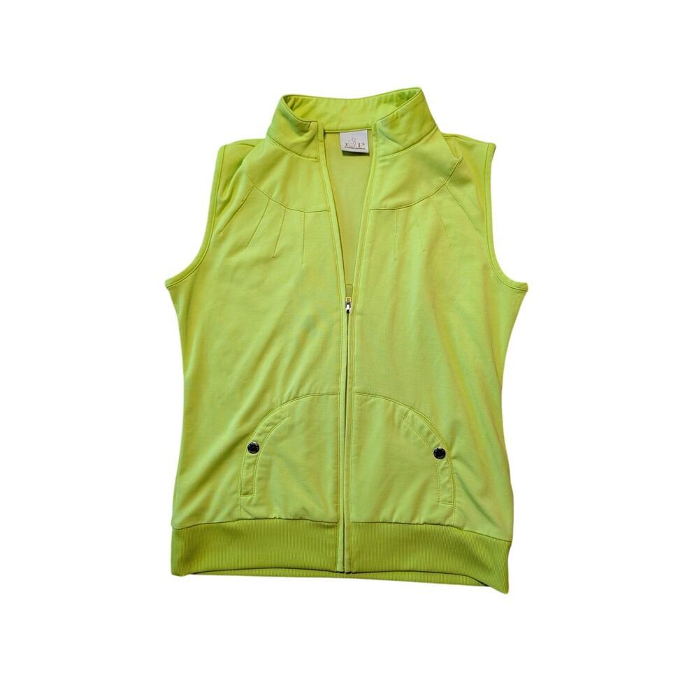 EP PRO bright yellow, sleeveless golf shirt/Vest, women's Small; Lightweight